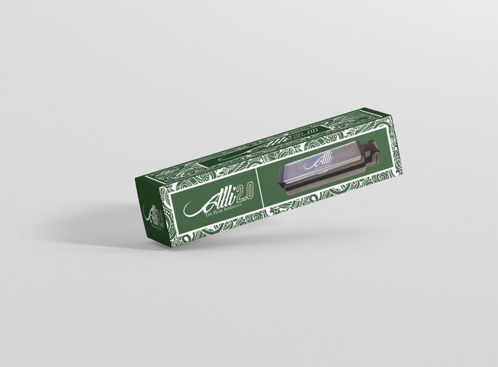 Evolving Textures, Alli Styles Hair Assistant Professional braid tool packaging 